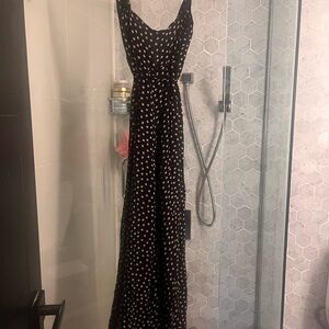 Polka Wrap Dress